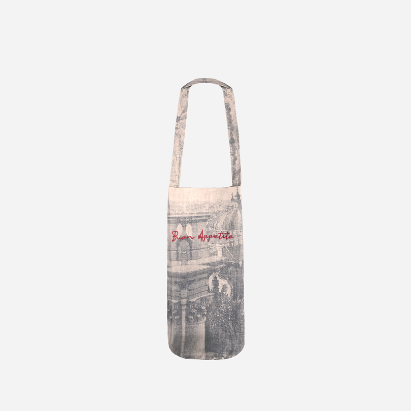 Italy Linen Wine-Bag
