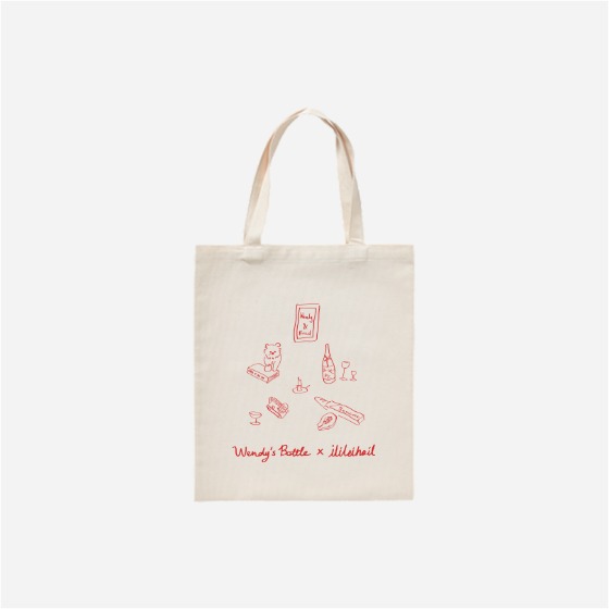 [Wendy&#039;s Bottle] Illustration Eco Bag