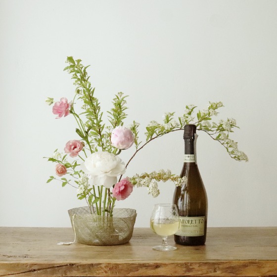 [Maison de Merci] Flower Kit(With Wine)